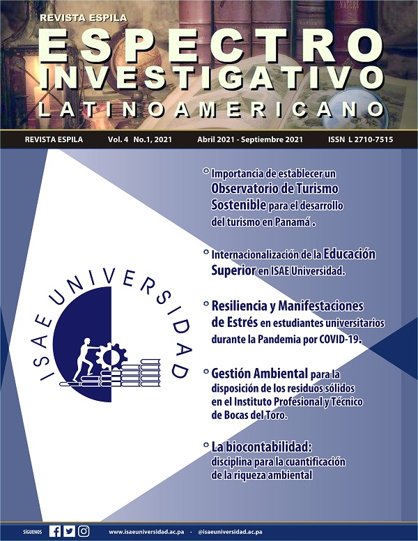 					View Vol. 4 No. 1 (2021): Vol. 4 Núm. 1 (2021): Espectro Investigativo Latinoamericano
				